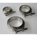 Stainless Steel Male Female Flange Pipe Exhaust V Band Clamp